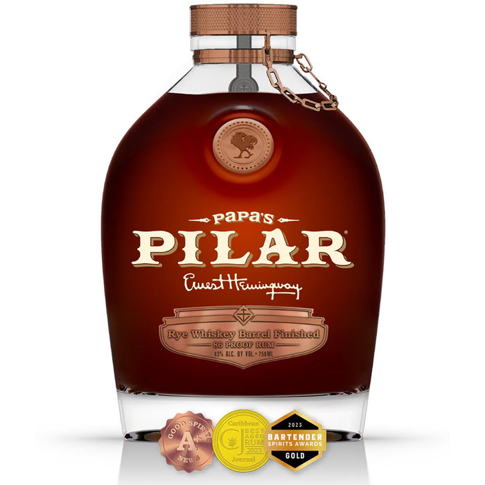 Award Winning Papa's Pilar Rye Whiskey Barrel Finished Rum