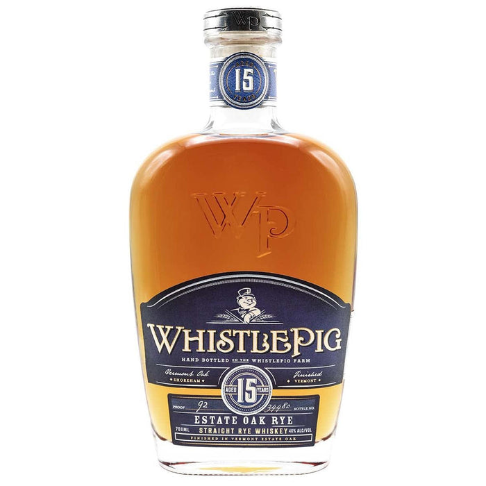 WhistlePig 15 Year Old Estate Oak Rye Whiskey