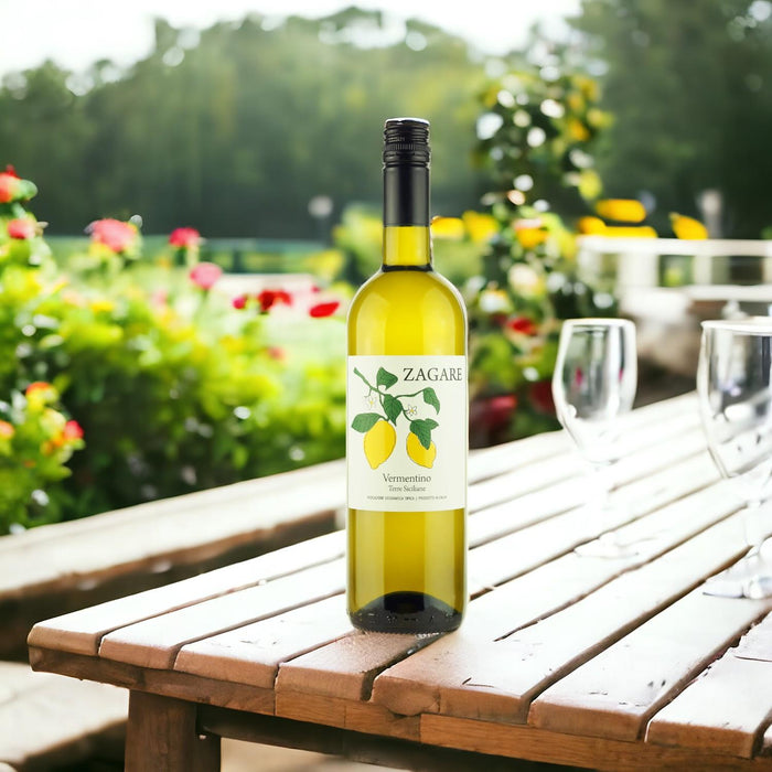 Enjoy White Wine In The Garden