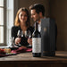 Couple celebrating with a Secret Bottle Shop Gift Boxed Vega Sicilia Unico