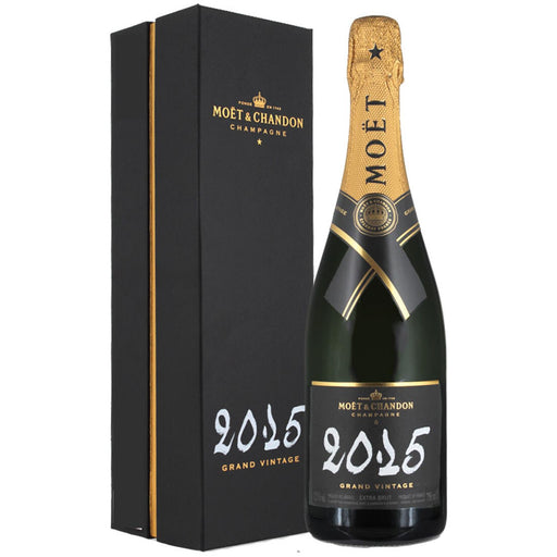 Moet & Chandon Grand Vintage Brut Champagne 2015 Gift Boxed 75cl