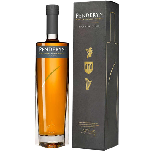 Penderyn Rich Oak Single Malt Welsh Whisky & Gift Box