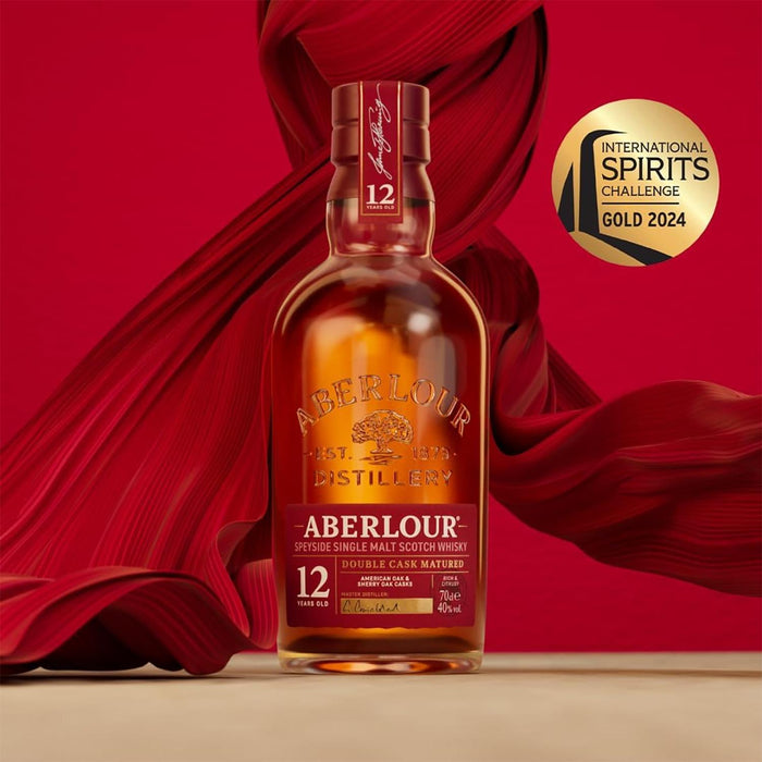 Award Winning Aberlour 12 Year Old Single Malt Scotch Whisky