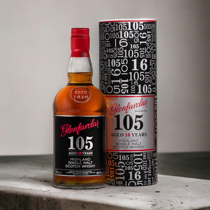 Glenfarclas 105 Cask Strength 16 Year Old Whisky 70cl