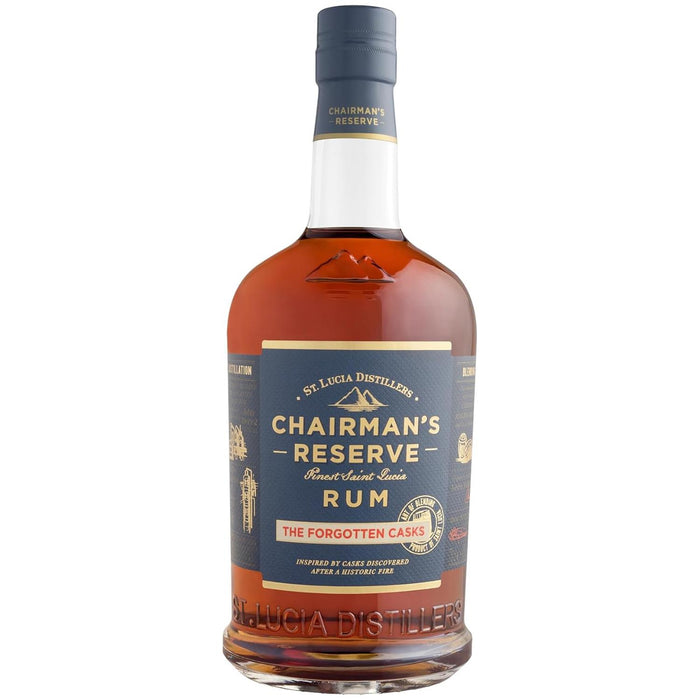 Chairman's Reserve Forgotten Casks Rum bottle