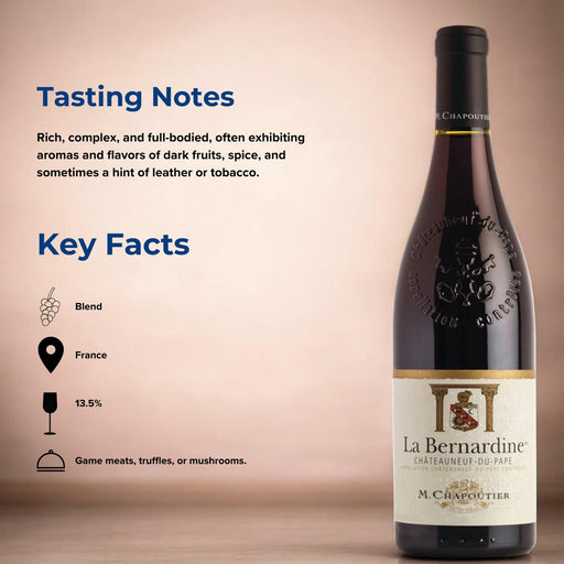 M. Chapoutier Chateauneuf Du Pape La Bernardine Tasting Notes