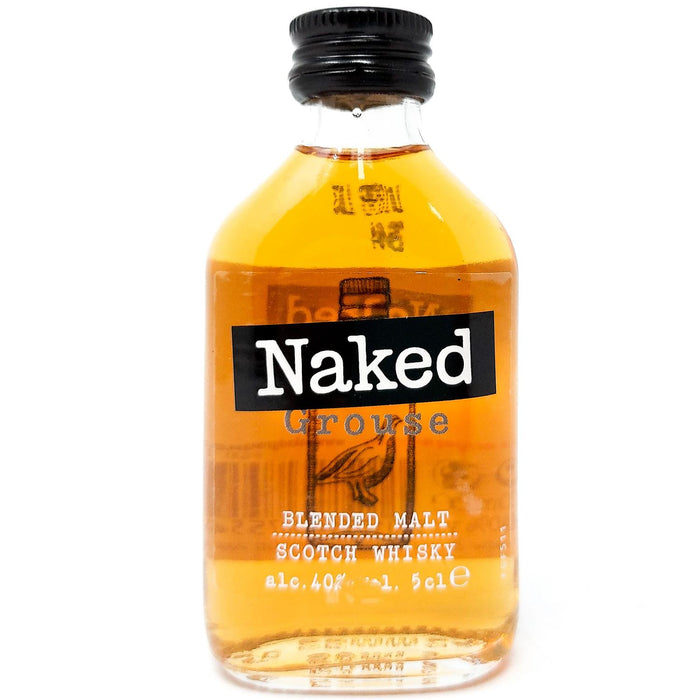 Naked Malt Grouse Whisky Miniature Case