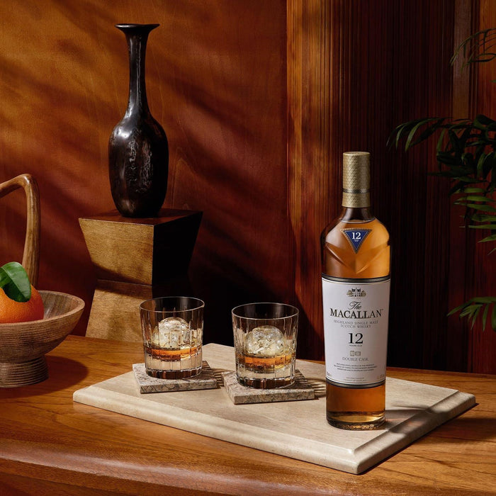 Macallan 12 Year Old Double Cask Whisky - Congratulations Engraved 70cl