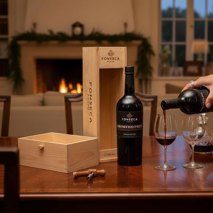 Fonseca Crusted Port In Wooden Gift Box 75cl