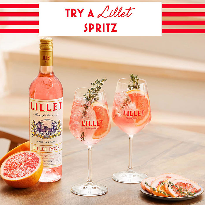 Lillet Rose Vermouth 75cl