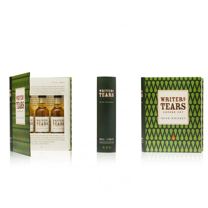 Writers Tears Irish Whiskey Miniature Gift Book Set