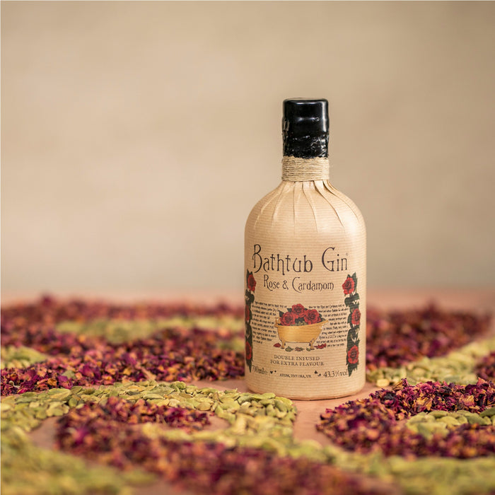 Bathtub Rose & Cardamom Gin 70cl