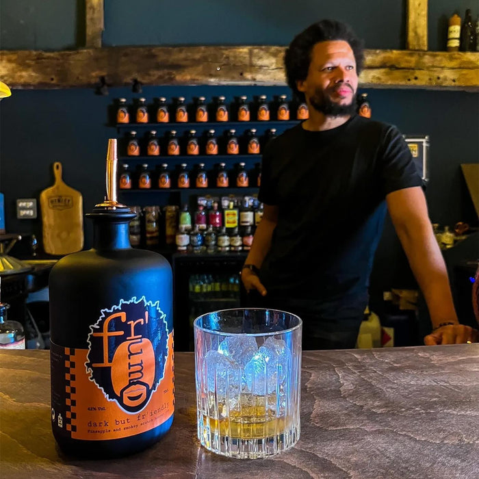 Fr'um Pineapple & Smokey Scotch Bonnet Rum On The Rocks