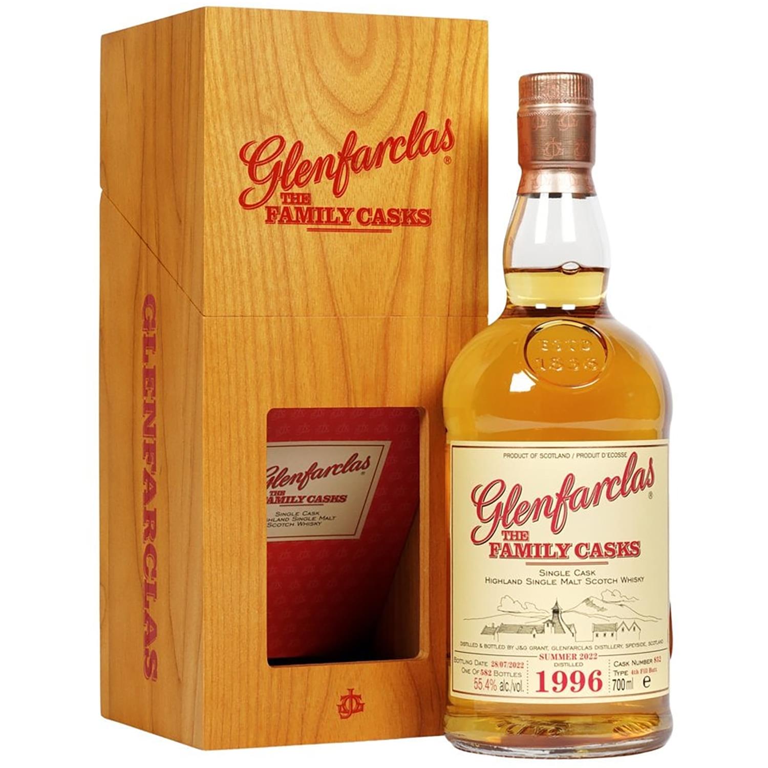 Glenfarclas 1996 Family Cask #852 Whisky | UK Next Day Delivery