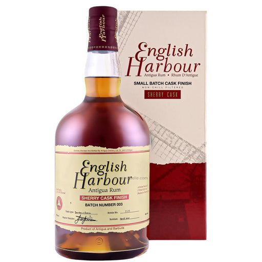 English Harbour Sherry Cask Finish Rum Gift Boxed