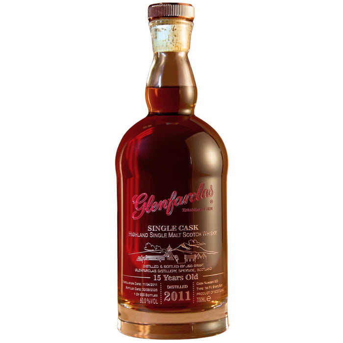 Glenfarclas Decanter Series 5th Release - 15 Year Old 105 British Proof Whisky 70cl
