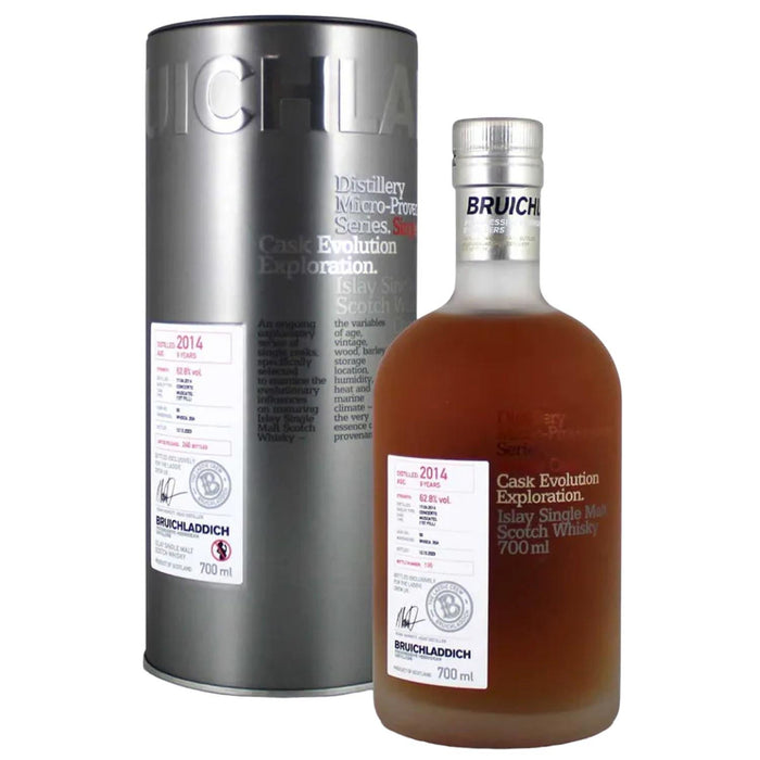 Bruichladdich Micro Provenance 2014 9 Year Old 1st Fill Moscatel Whisky Cask No.55 70cl