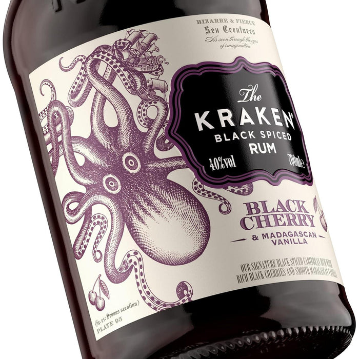 Kraken Black Cherry & Madagascan Vanilla Black Spiced Rum