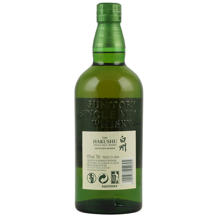 Suntory Hakushu Distillers Reserve Japanese Whisky