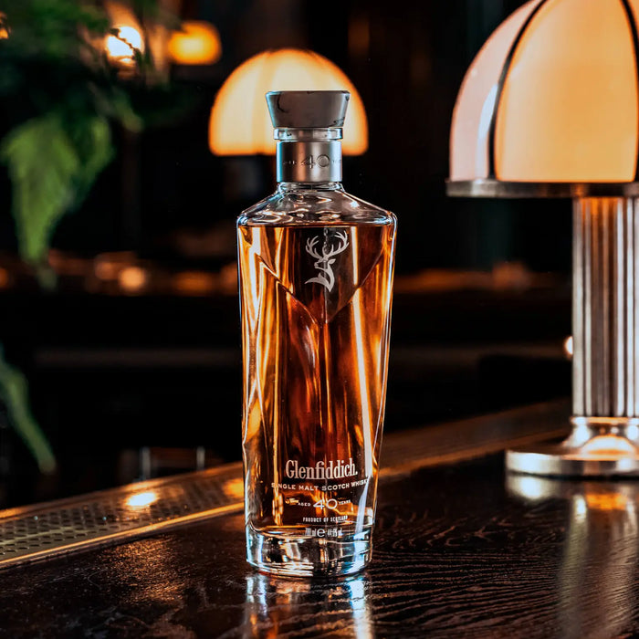 Glenfiddich 40 Year Old Cumulative Time Re-Imagined Of Time