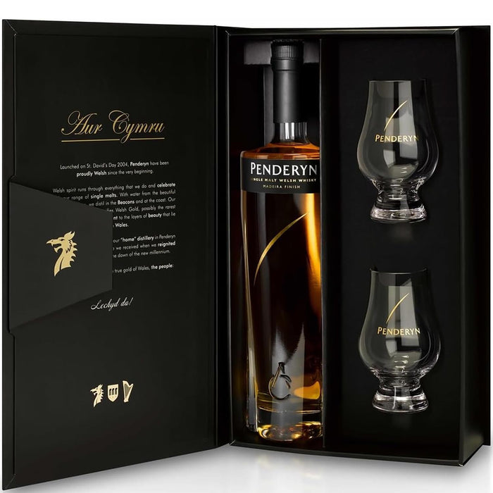 Penderyn Maderia Whisky 2 Glass Gift Set