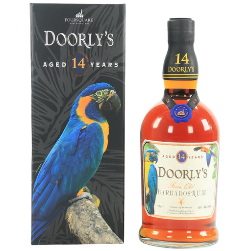 Bottle Of Doorly's 14 Year Old Barbados Rum Gift Boxed