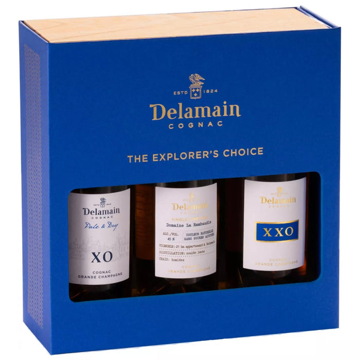 Delamain Cognac Explorers Choice Gift Pack