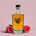 Secret Bottle Shop I Love You Engraved Rum with Roses for Valentines Day