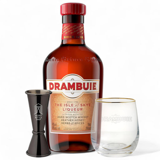 Drambuie Whisky Liqueur Glass & Jigger Gift Set