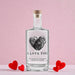 Secret Bottle Shop I Love You Engraved Gin for valentines day gifting
