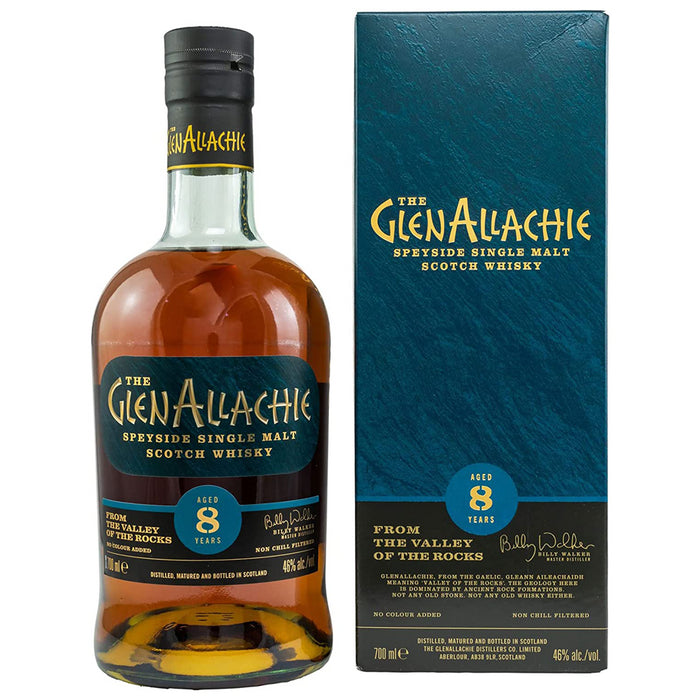 GlenAllachie 8 Year Old Whisky Gift Boxed