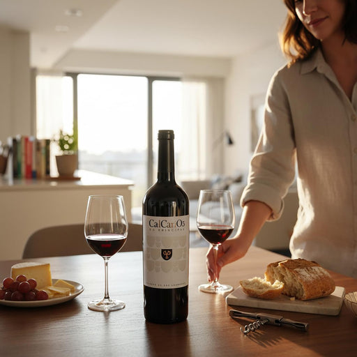 Colinas De Sao Lourenco CalCari03 Do Principal Reserva Red With Food