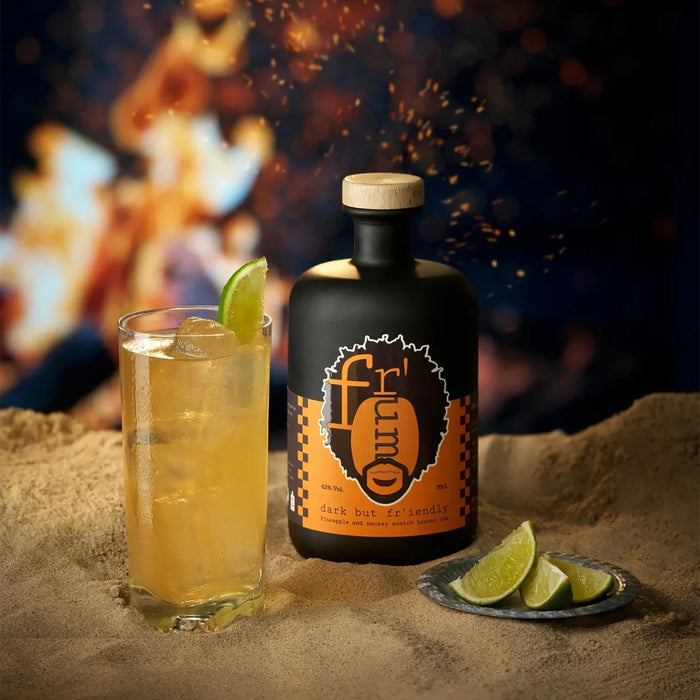 Fr'um Pineapple & Smokey Scotch Bonnet Rum With Cocktail