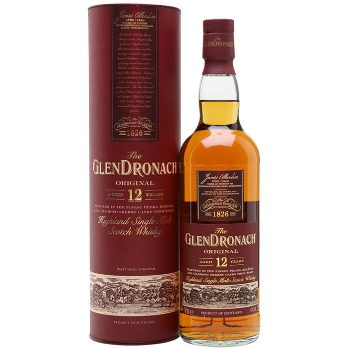 Glendronach 12 Year Old Highland Whisky Gift Boxed