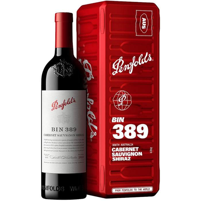 Penfolds Bin 389 Cabernet Shiraz 2023 In Gift Tin 75cl