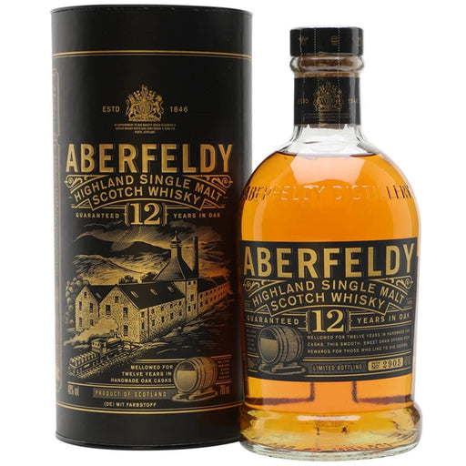 Aberfeldy 12 Year Old Whisky Gift Boxed