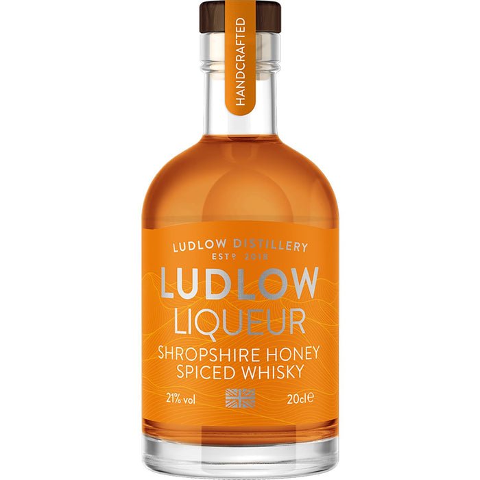 Ludlow Shropshire Honey Spiced Whisky Liqueur Miniature