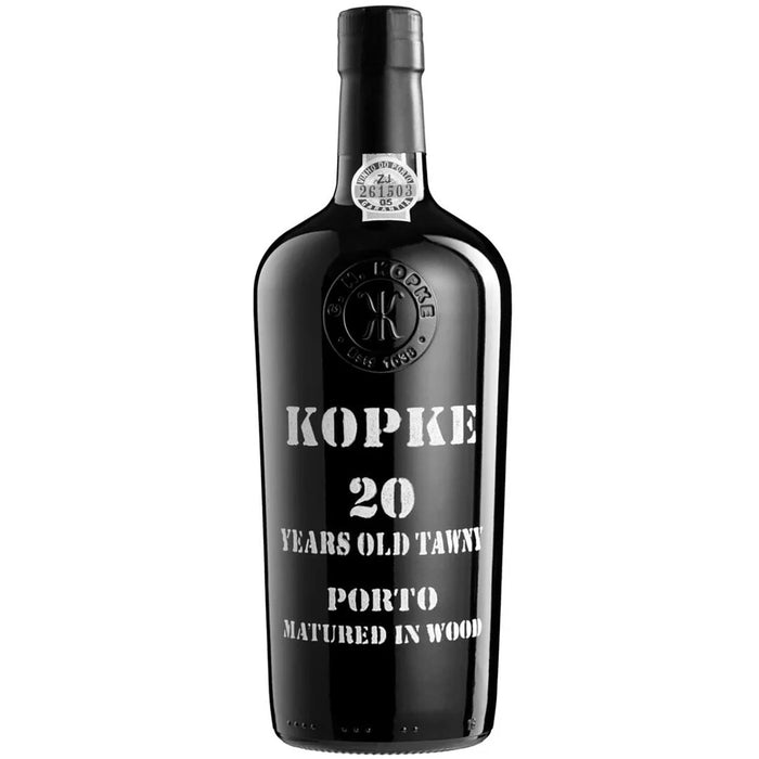 Kopke 20 Year Old Tawny Port Gift Set With 2 Port Glasses 75cl