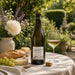 Pascal Jolivet Sancerre Blanc with cheese and bread in the garden