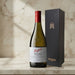 Penfolds Bin 311 wine bottle with a matching box on a marble surface