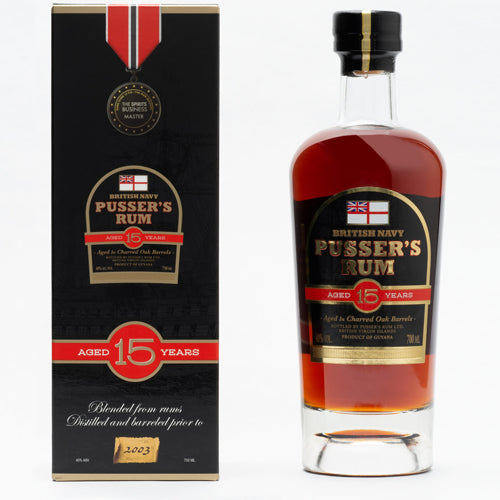 Pussers Rum 15 Year Old 70cl 40% ABV
