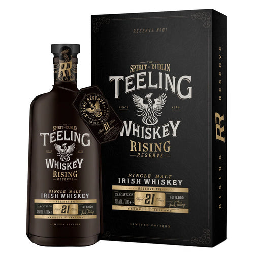 Teeling Rising Reserve 21 Year Old Irish Whiskey Gift Box