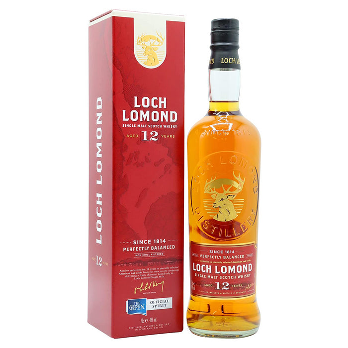 Loch Lomond 12 Year Old Single Malt Scotch Whisky 70cl 46% ABV
