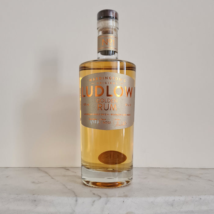 Ludlow No 1 Golden Rum 70cl 42% ABV