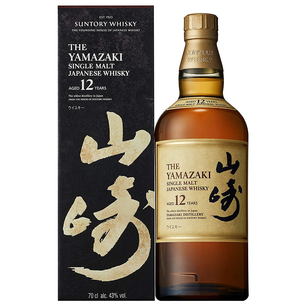 Suntory Yamazaki 12 Year Old Single Malt Japanese Whisky 70cl ...