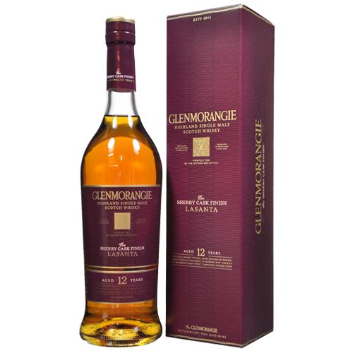 Glenmorangie Lasanta 12 Year Old Scotch Whisky 70cl Gift Boxed