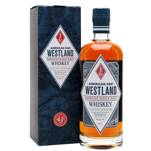 Westland American Oak Single Malt Whiskey 70cl 46% ABV