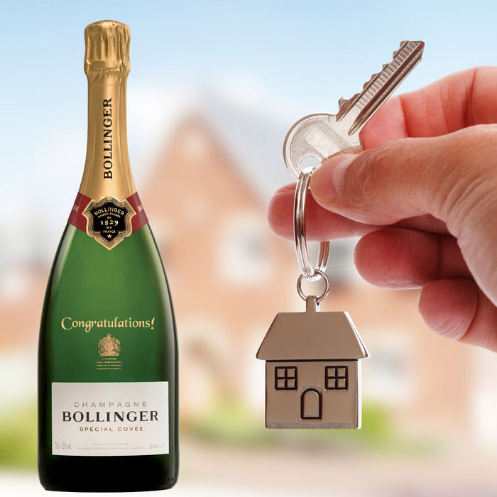 Bollinger Special Cuvee Champagne Next To House Keys