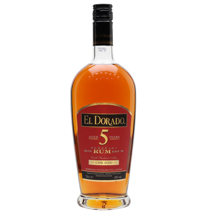 El Dorado 5 Year Old Rum 70cl 40% ABV