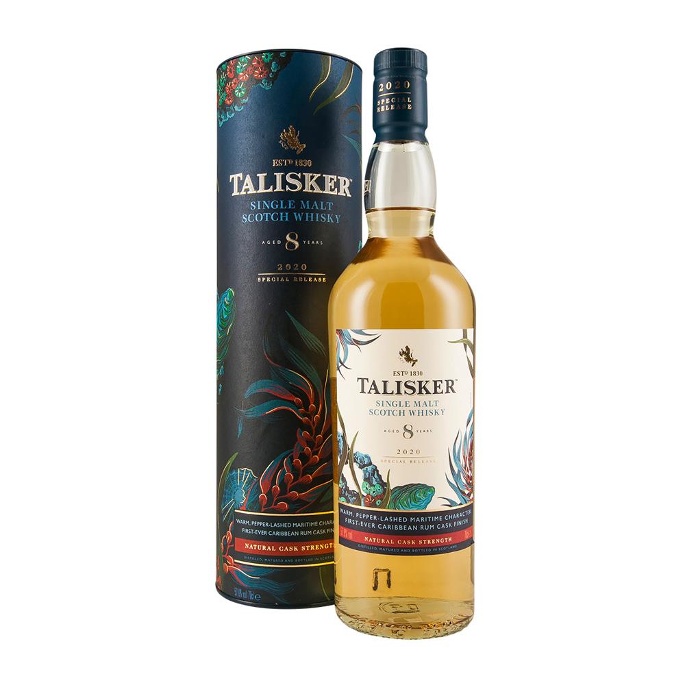 Talisker 8 Year Old Scottish Whisky 2020 Special Release 70cl | Secret  Bottle Shop